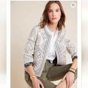 Quilted reversible quilted jacket